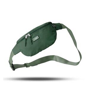 Foldie Anti-Theft Green Fanny Pack With RFID Protection & Cut-Resistant Strap